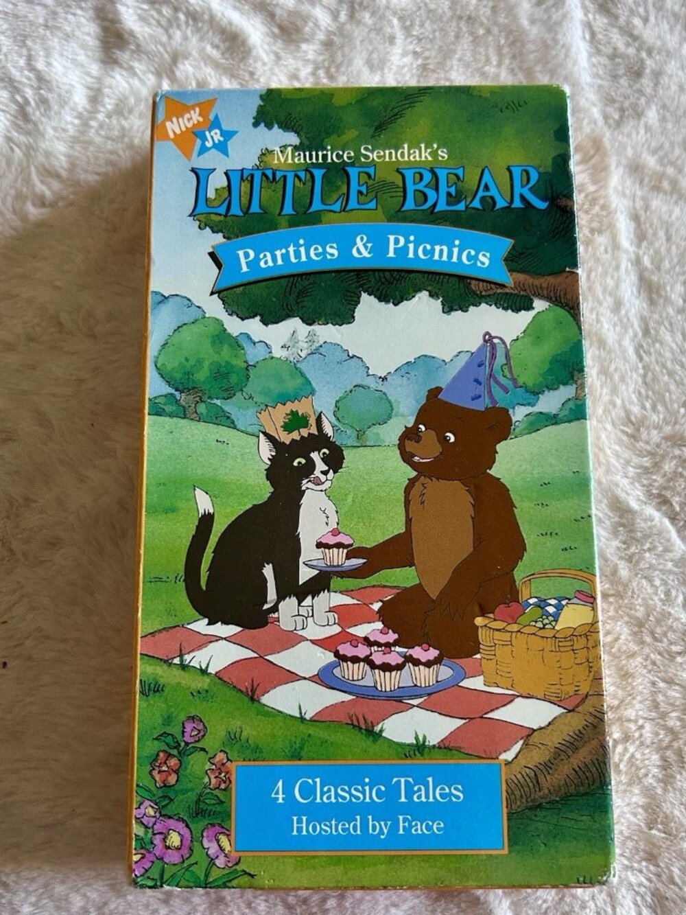 Little Bear Parties & Picnics VHS 1998 Maurice Sendak Tape Nick Jr